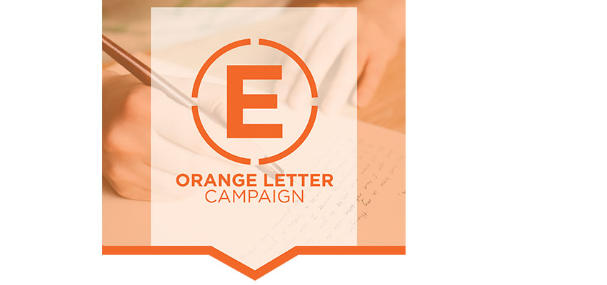 Orange Letter Campaign blesses missionaries  worldwide