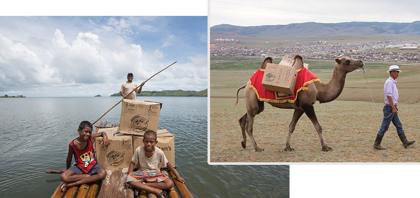 In canoes and on camels, the gospel goes global