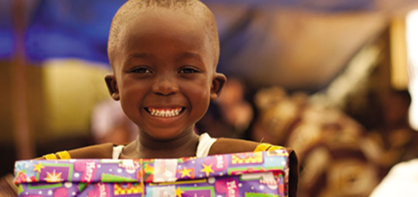 Send shoeboxes and the gospel