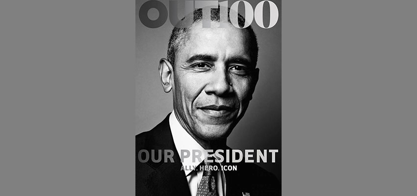 Gay magazine names Obama top ally