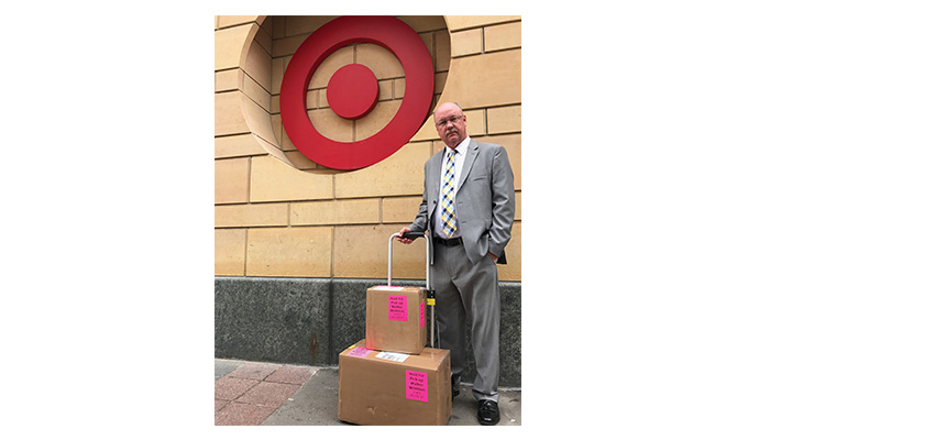 More petitions delivered to Target HQ