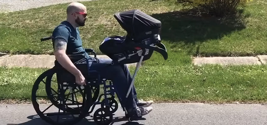 Students develop device for disabled dad, son