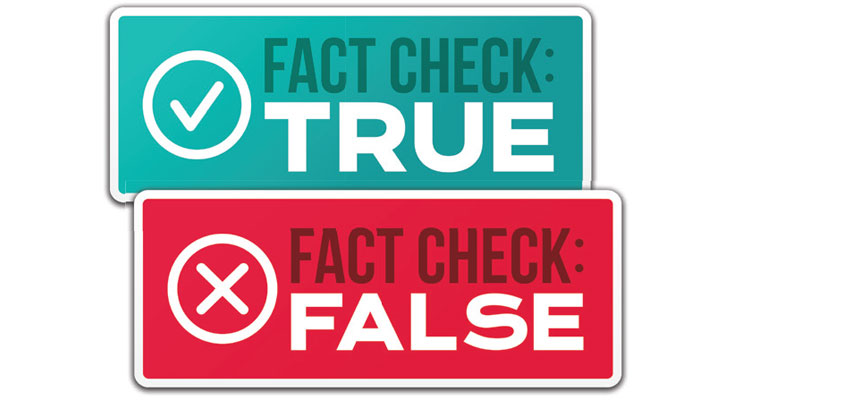 Suddenly, fact-checking  no longer important