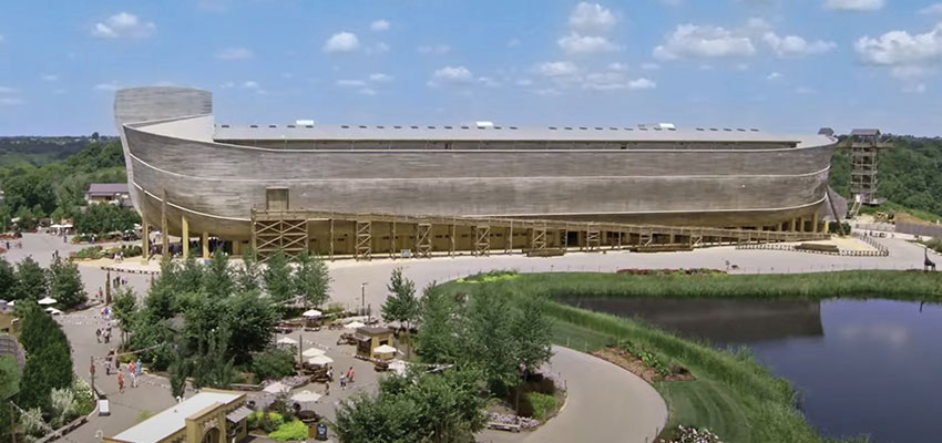 Ark Encounter  to build Tower  of Babel