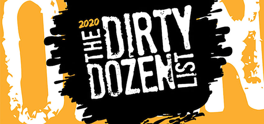 2020 Dirty ‘Baker’s Dozen’ List