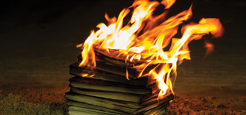 Rioters burn Bibles